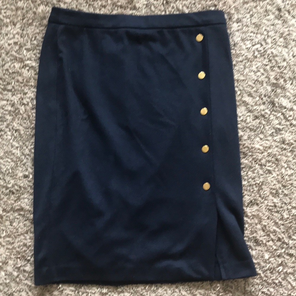 Navy pencil skirt size 0